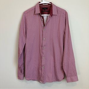 Ted Baker London Button Down Shirt Mens Size 3